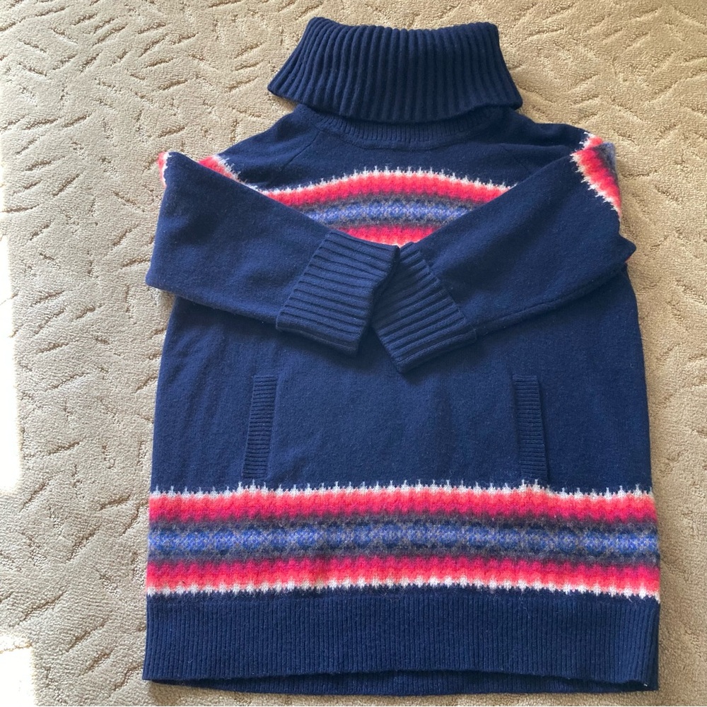 Gap | Long Sleeve Lambs Wool Turtle Neck Sweater